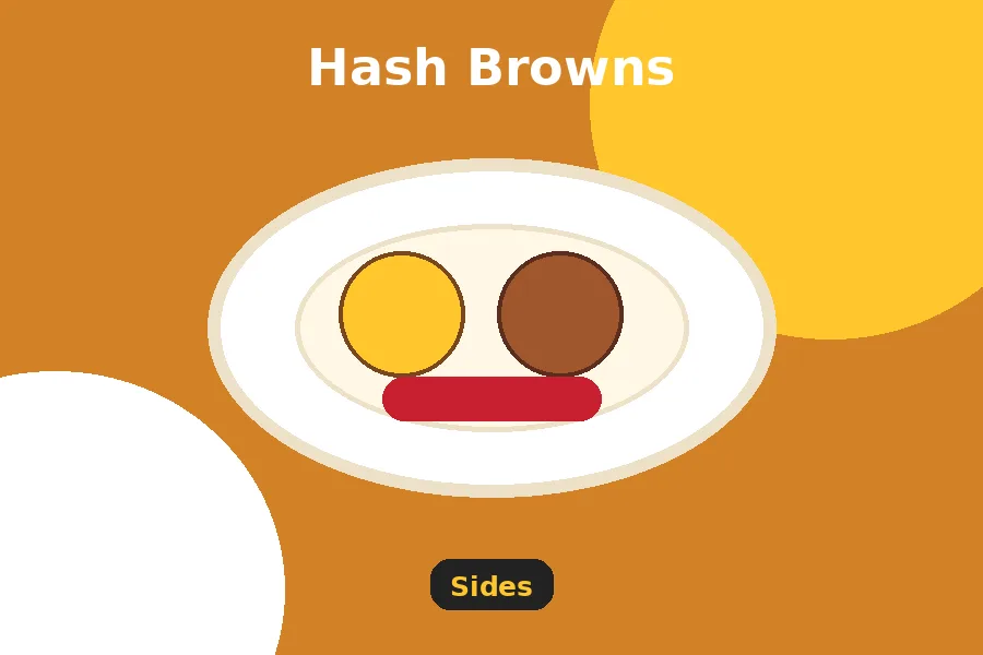 Hash Browns menu guide image