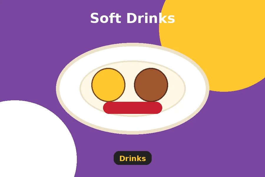 Soft Drinks menu guide image
